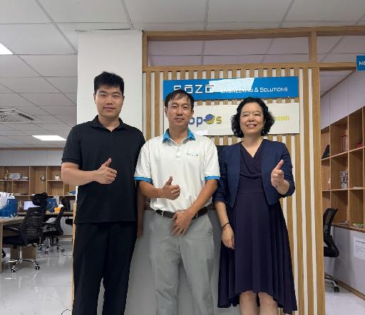 Transcend Communication đến thăm và làm việc tại SHOPOS